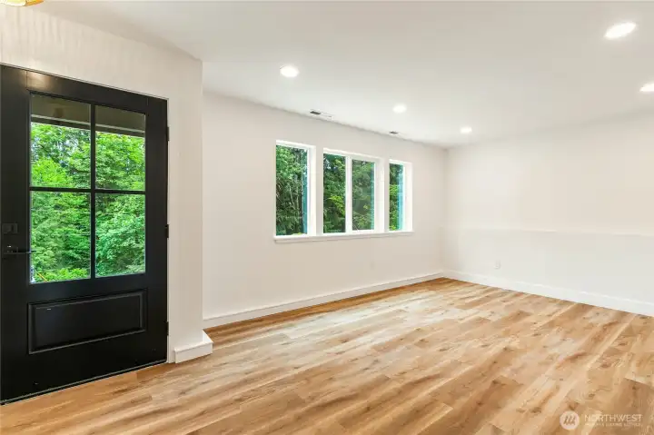 Bonus living area downstairs