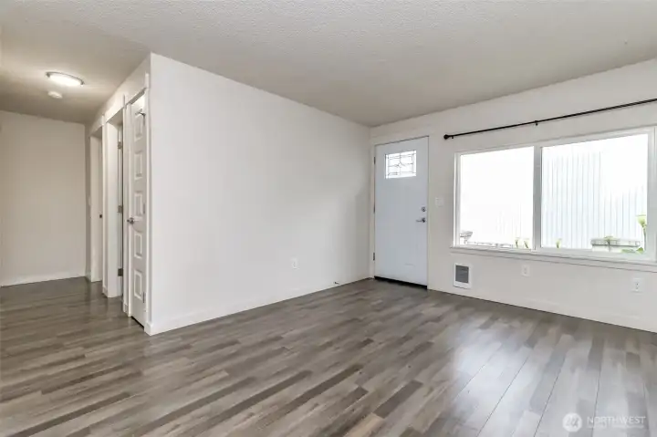 Unit A living room