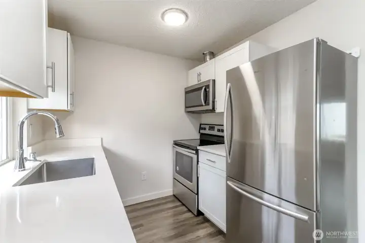Unit A kitchen