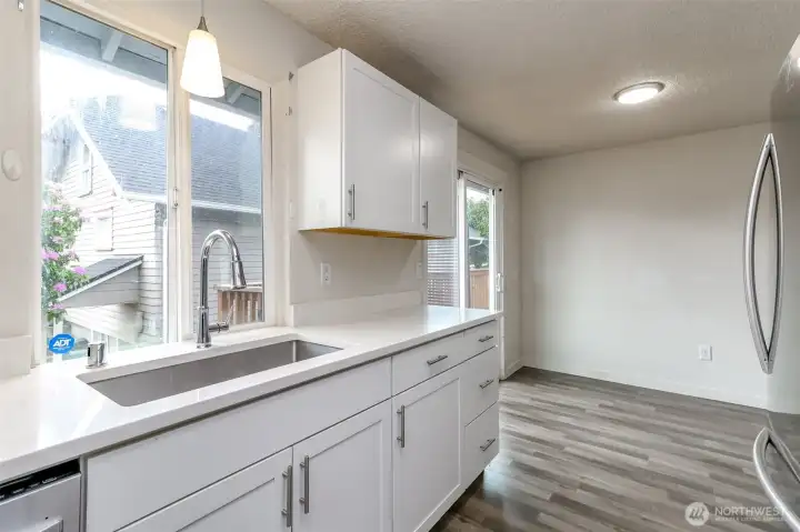 Unit B kitchen