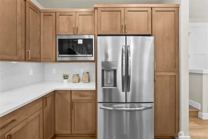 Stainless steel appliances