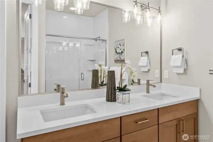 Primary doubl vanity