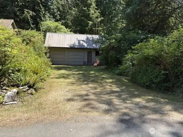 Ample off-street parking, room for an occasional RV.