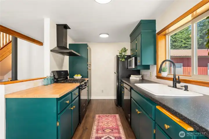 Modern kitchen!