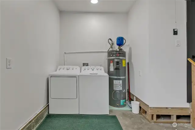 laundry in garage