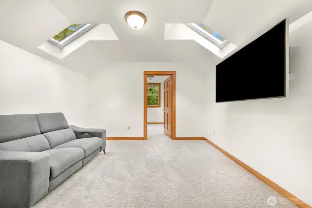 Bonus Room upstairs!  Everything else is downstairs...talk about a great floor plan