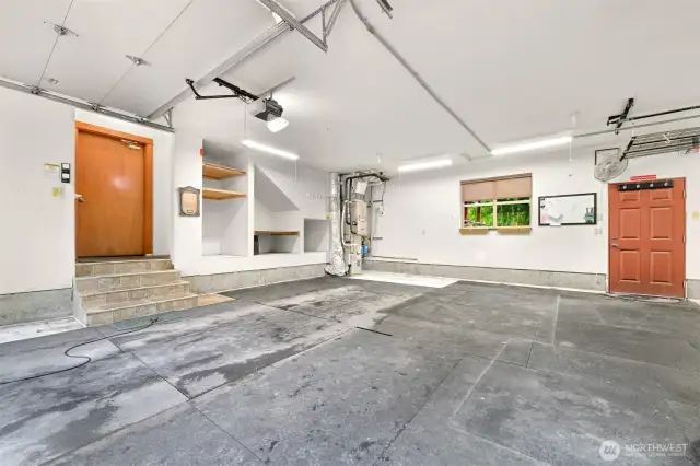 Oversized garage