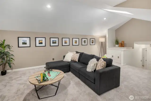 Great natural light - bonus room