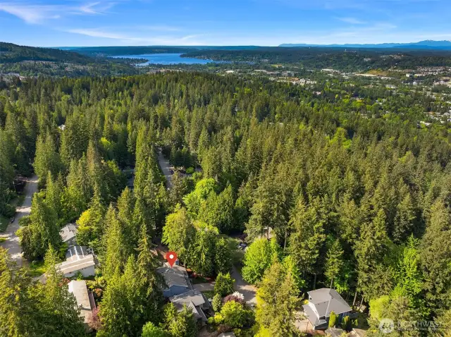 Convenient Issaquah location surrounded by nature