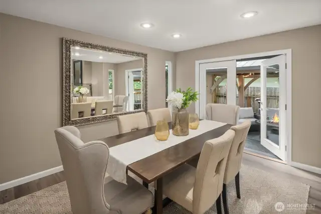 Formal dining room