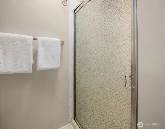 Primary bath ensuite shower