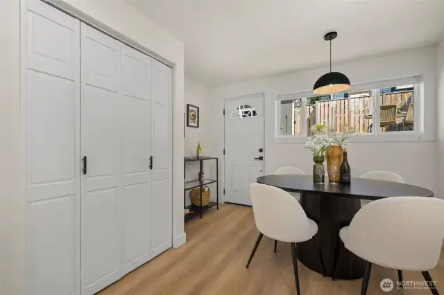 Pantry plus room for a coffee bar