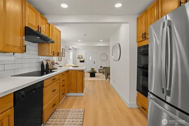 Plenty of counter space