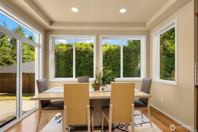So many window and completely private views!