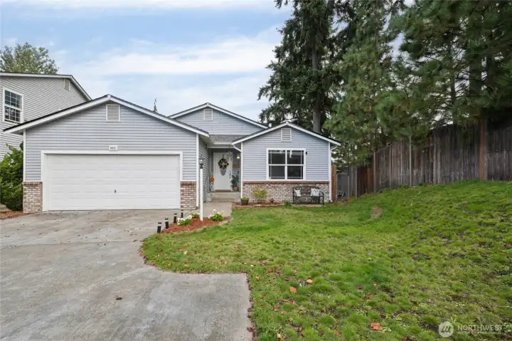Extra parking and large front yard