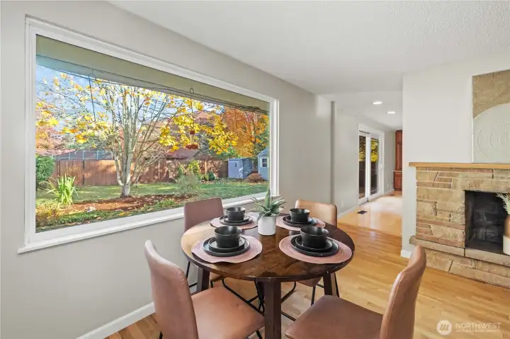 Oversized Bay Window