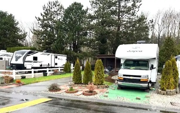 View from south east corner. Vehicle can be negotiated!