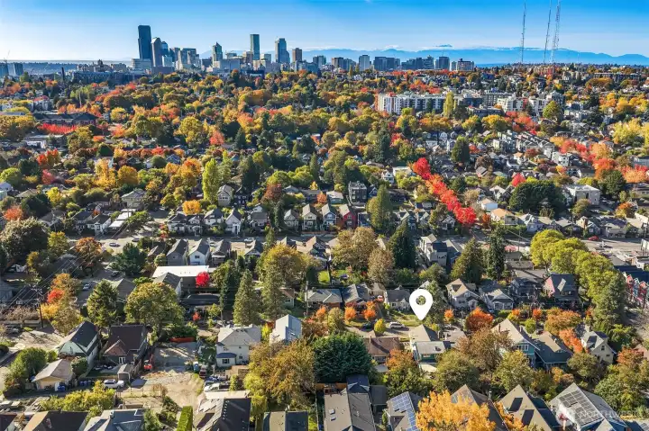 Easy access to downtown, shops and eateries in Madrona & I-90 and 520 access to the Eastside.