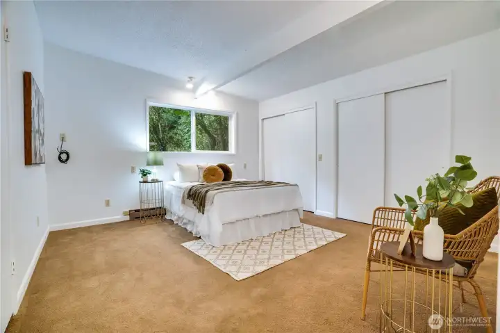 Main Floor Guest Suite with attached 3/4 bath