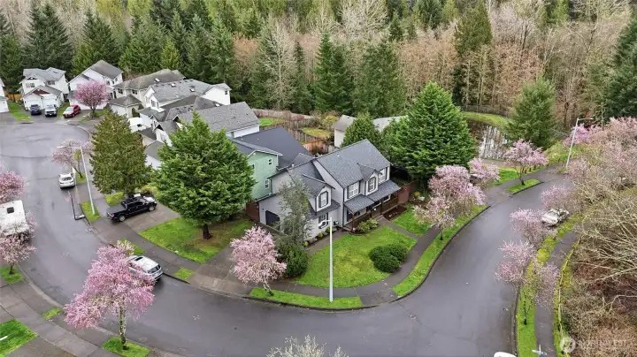 Beautiful Lake Stevens home on corner lot.