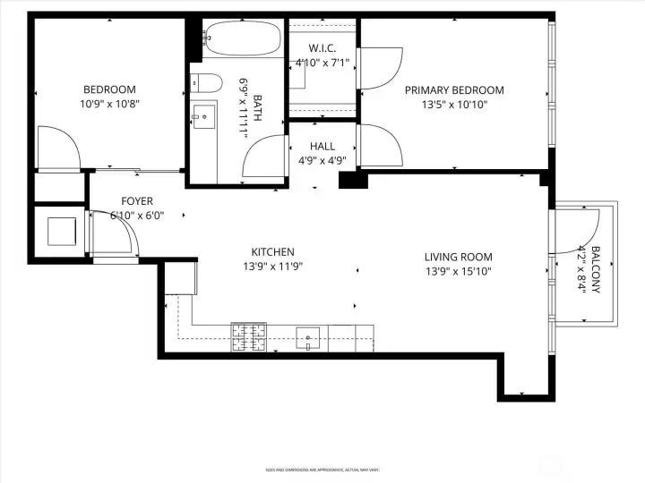 Floor plan showing 2nd non-conforming bedroom or flex room Floor plan showing 2nd non-conforming bedroom or flex room