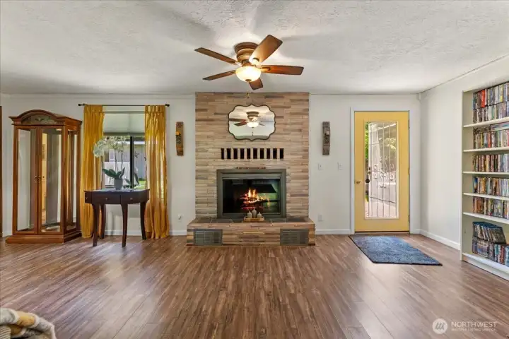Family Room Fireplace