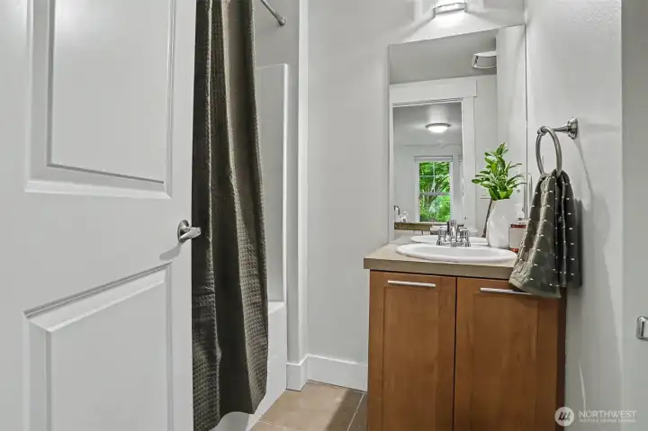 Also with it's own bathroom.