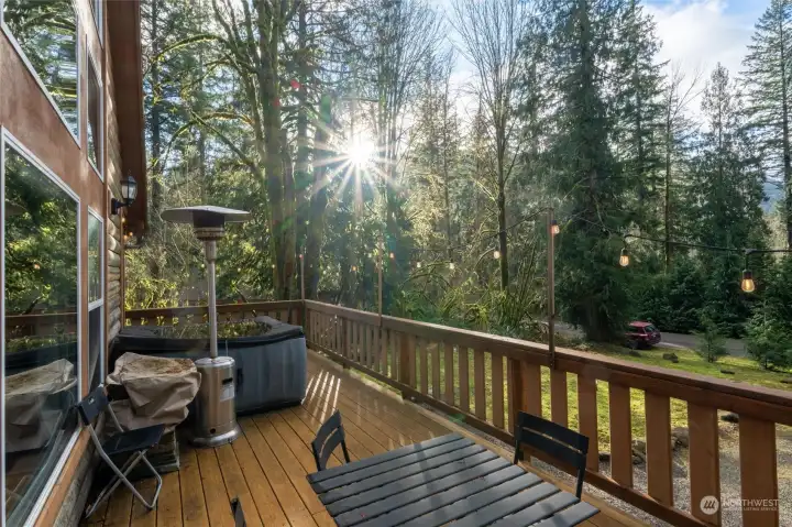 Front deck