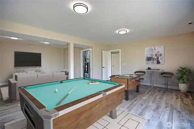 Flex space waiting for your vision. Virtually staged,