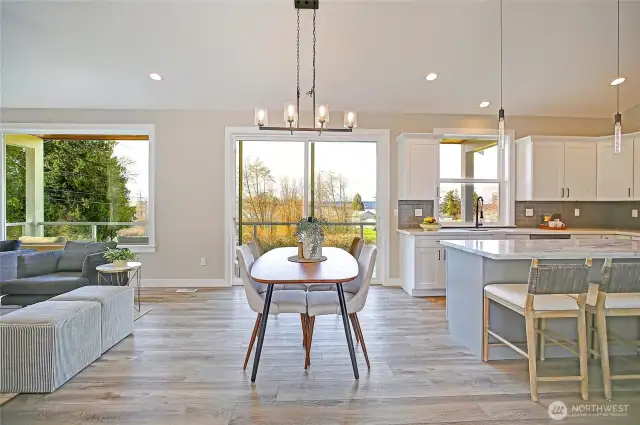 Open concept main floor living