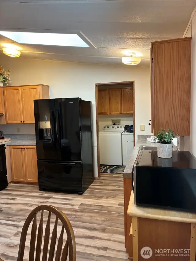 Kitchen off Back Entrance from Carport