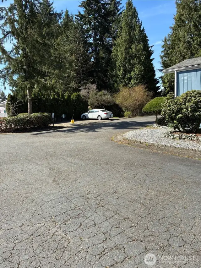 Convenient Guest Parking only about 25 paces from #128