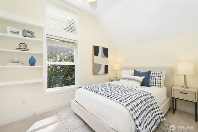 Second bedroom could also be used as a nursery, office, work out space, etc.