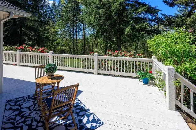 Summer is calling and this deck is the perfect place to relax & unwind overlooking the 15th green.