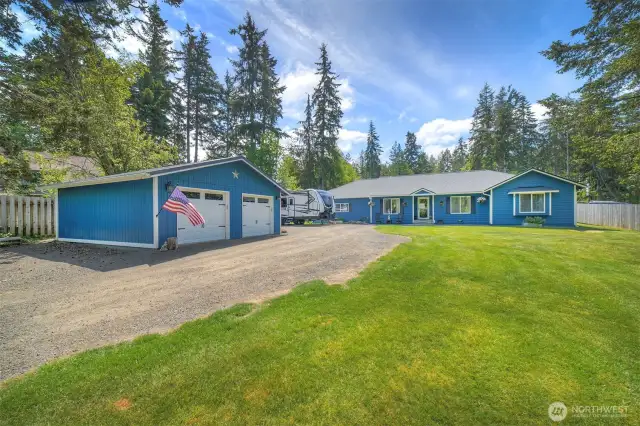 Beautiful rambler in Misery Point community has room for all the toys!
