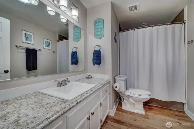 Full guest bathroom