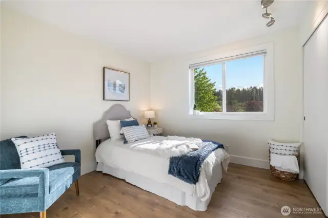 3rd large bedroom (also upper level).