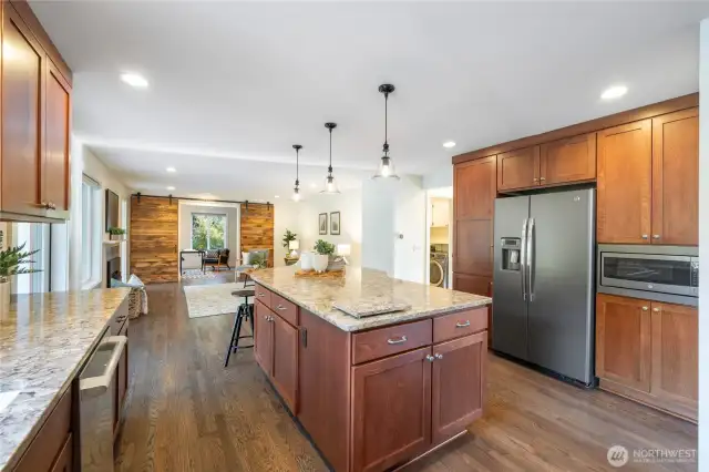 All the right surfaces and appliances.