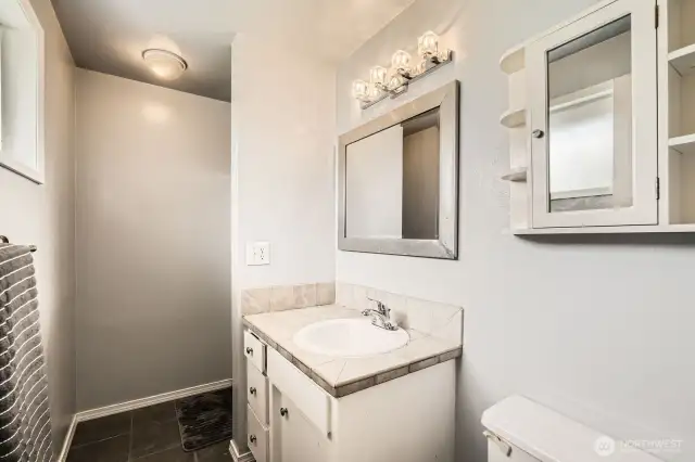 Primary bath.