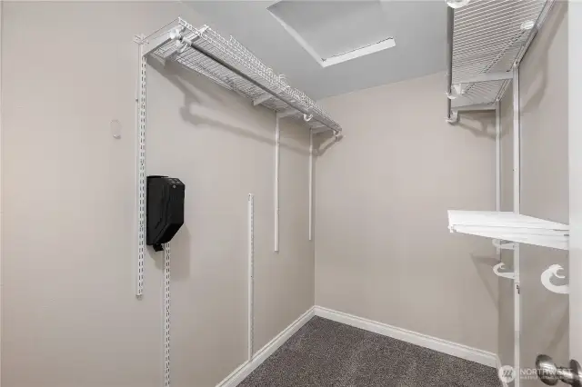 Primary Walk-in closet.