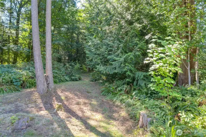 Acess to your own private trail system