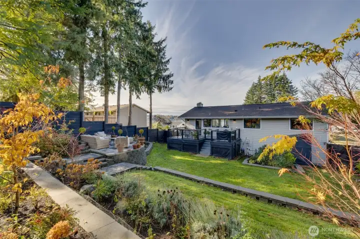 2nd view of terraced yard