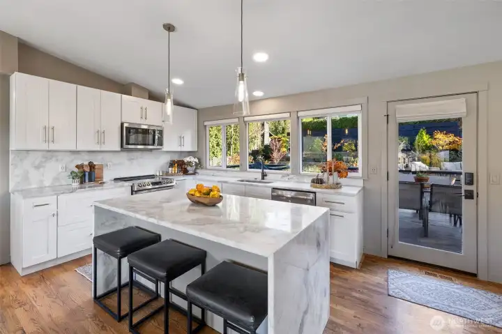 3rd view of gourmet kitchen