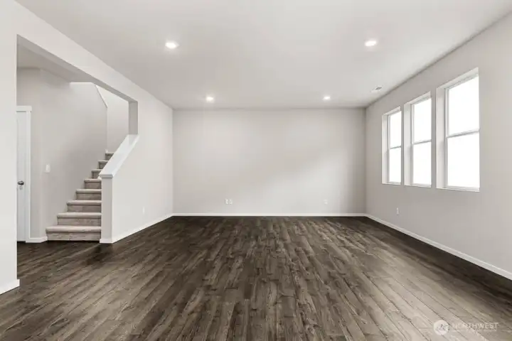 Large wall for a large TV! Pictures are for representational purposes only, colors and features may vary.