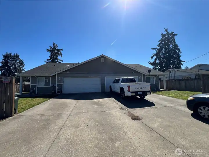 Front of Duplex - 162 to 164 171st St E, Spanaway, 98387