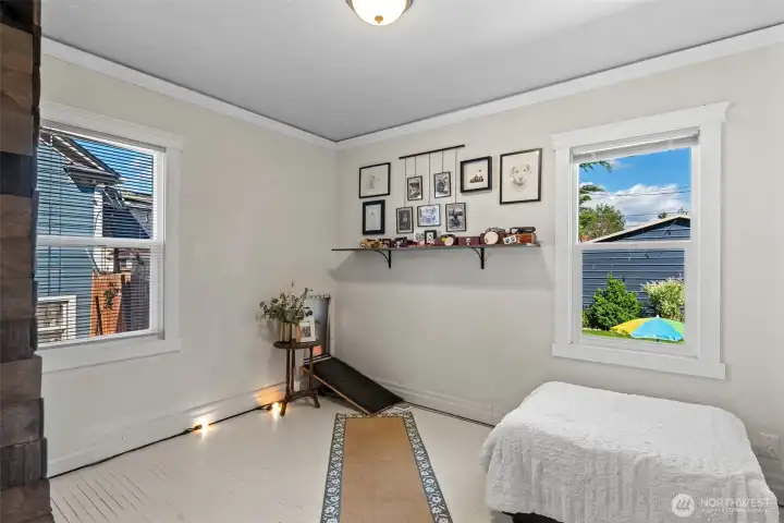 first bedroom on main floor