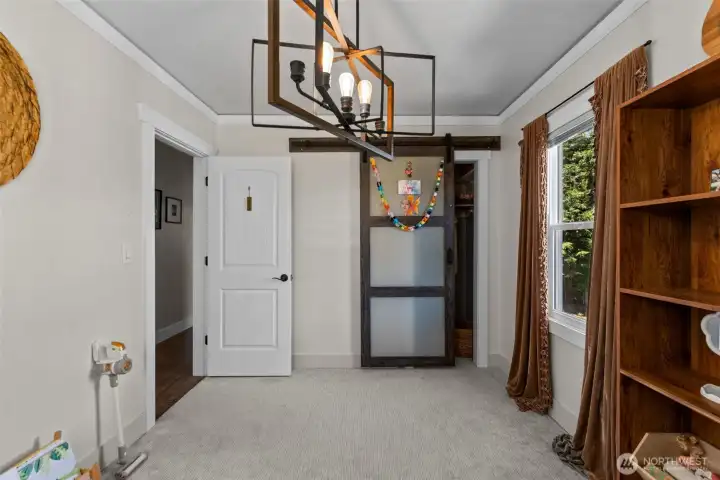 Looking toward closet & entry. Bedroom 2 on main