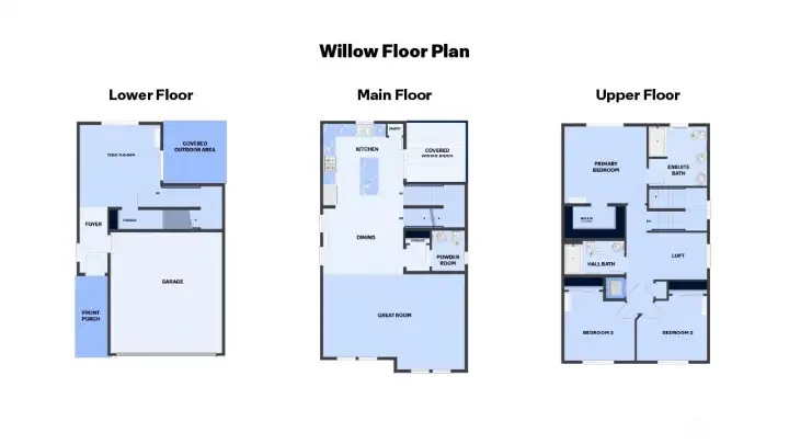 Willow Floor Plan Willow Floor Plan