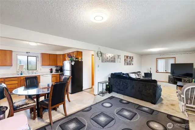 Interior of the 2nd home, which is the 2 story home