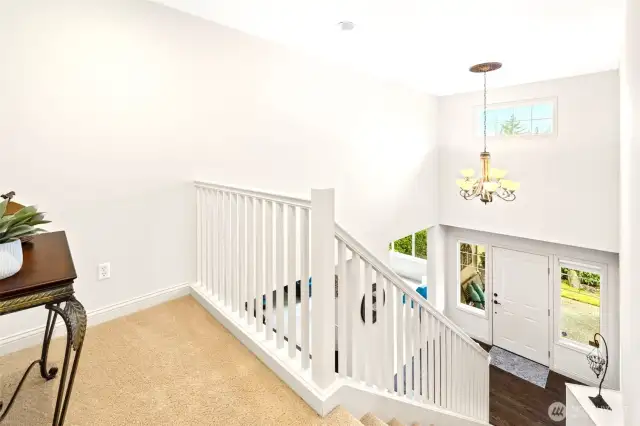 Upper floor landing